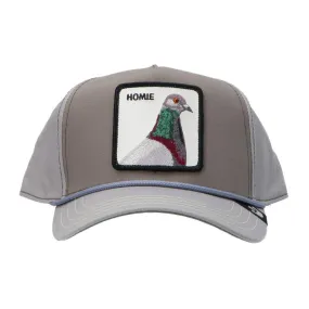 DROP CANVAS ANIMAL CAP Grigio Homie