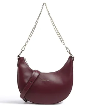  Lancaster Paris Aimy Borsa a spalla pelle di vacchetta finemente grana rosso scuro  