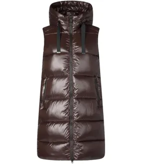 SAVE THE DUCK Save The Duck Gilet Iria Marrone Donna